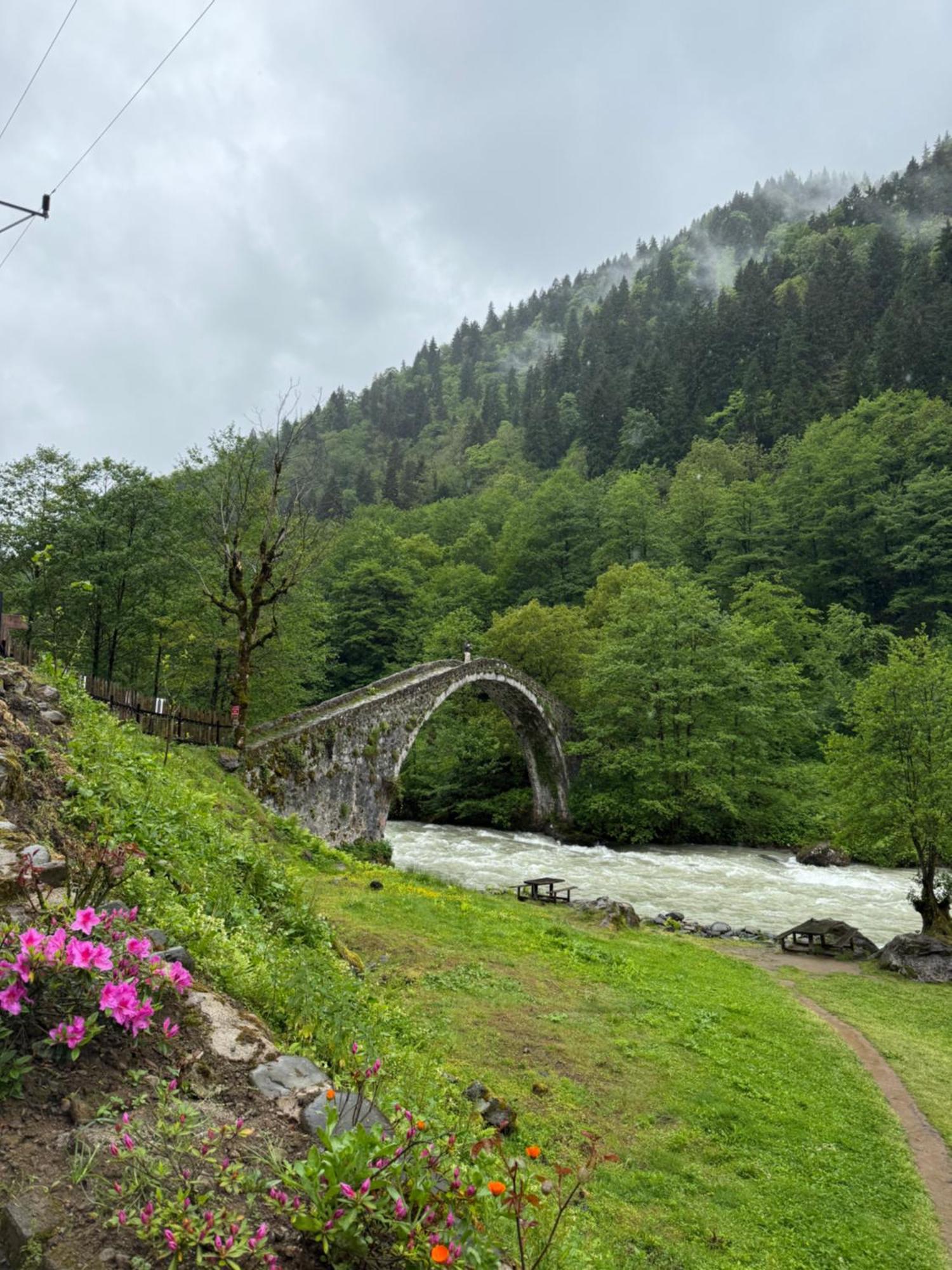 Berona Dag Evleri Çamlıhemşin Esterno foto